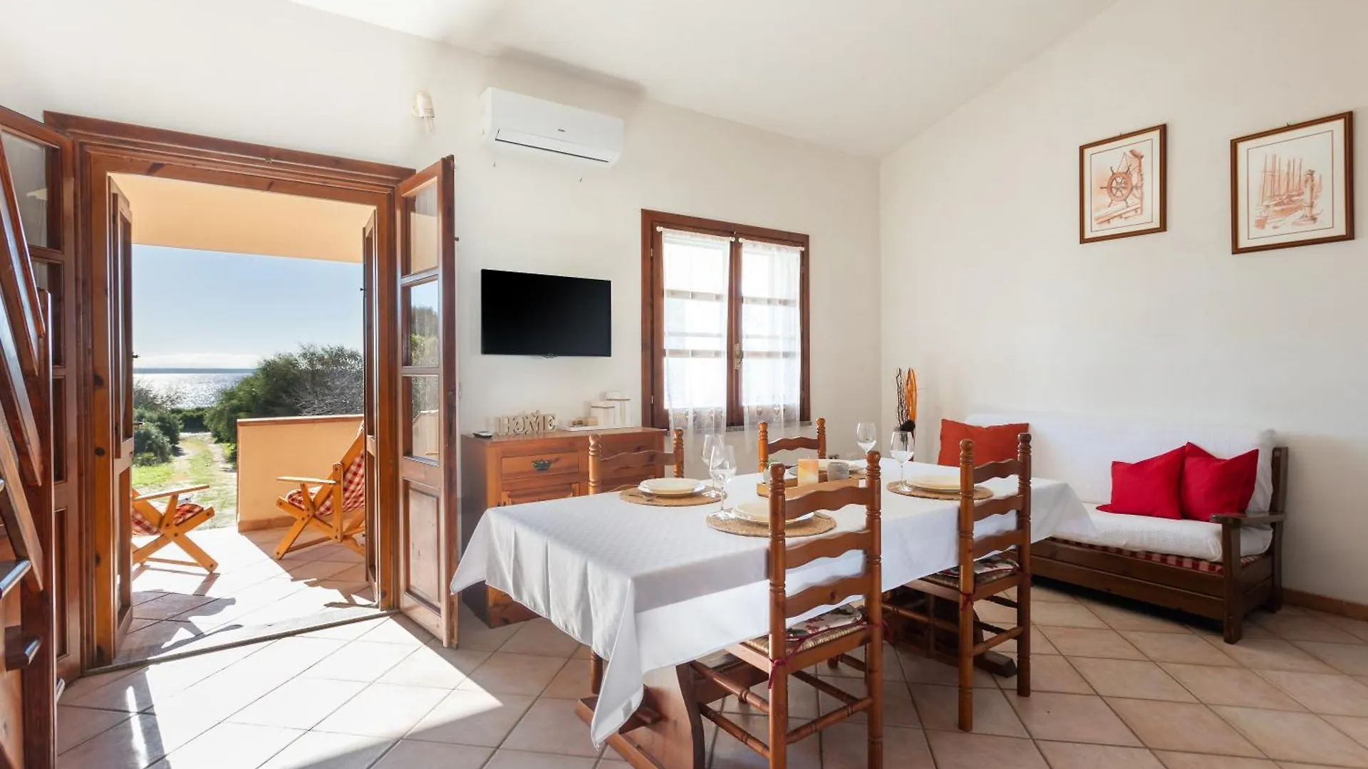 Apartmán Mandriola House Facing The Sea - Free Wifi Putzu Idu Itálie